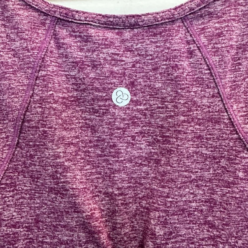 Zella Long Sleeved Workout Shirt Boatneck Thumb Holes Large
